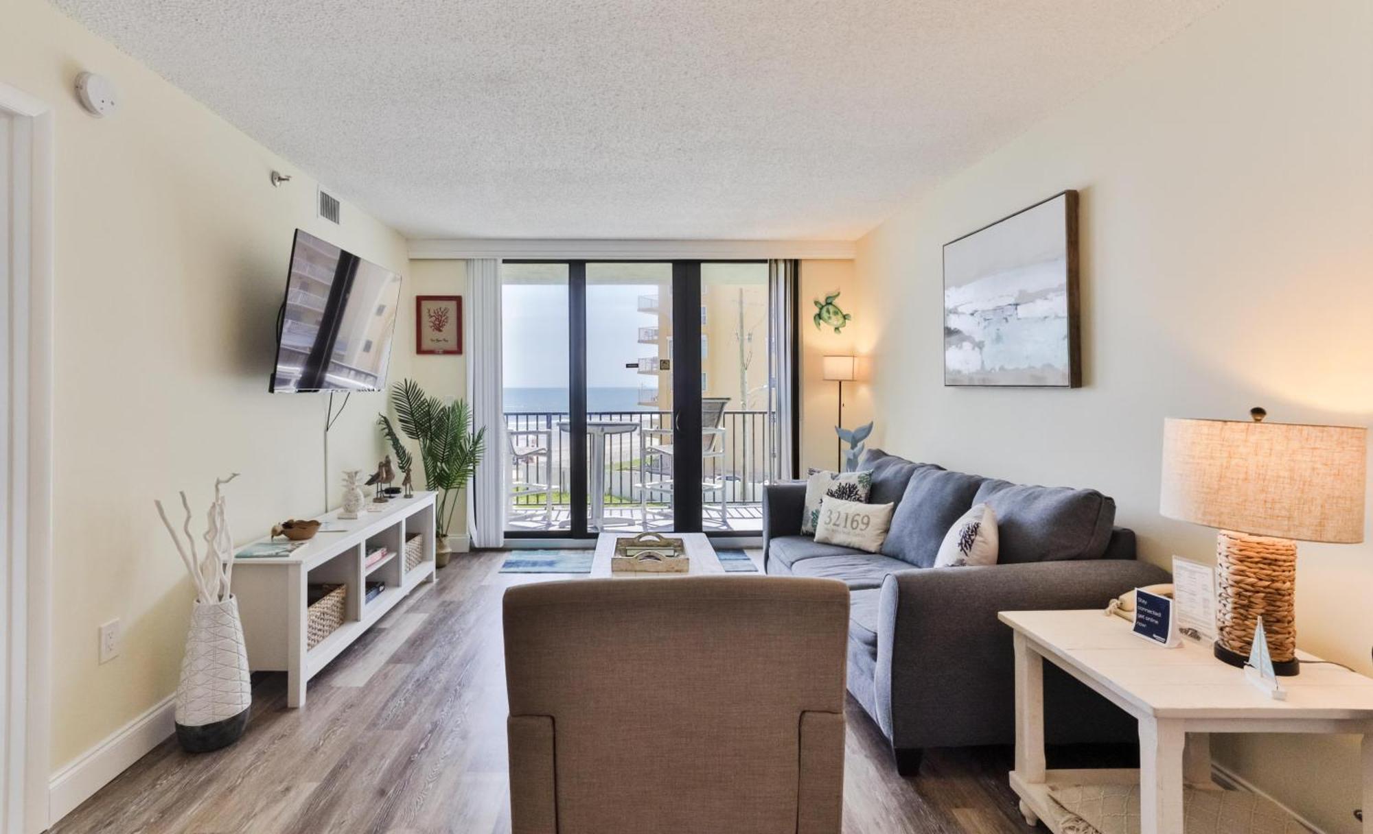 1 Bedroom -1 Bath With Ocean Views At Ocean Trillium 302 New Smyrna Beach Exteriör bild